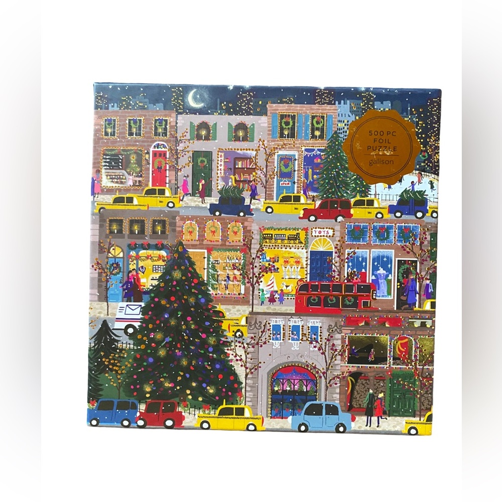 Galison Winter Lights 500 Piece Jigsaw Puzzle
